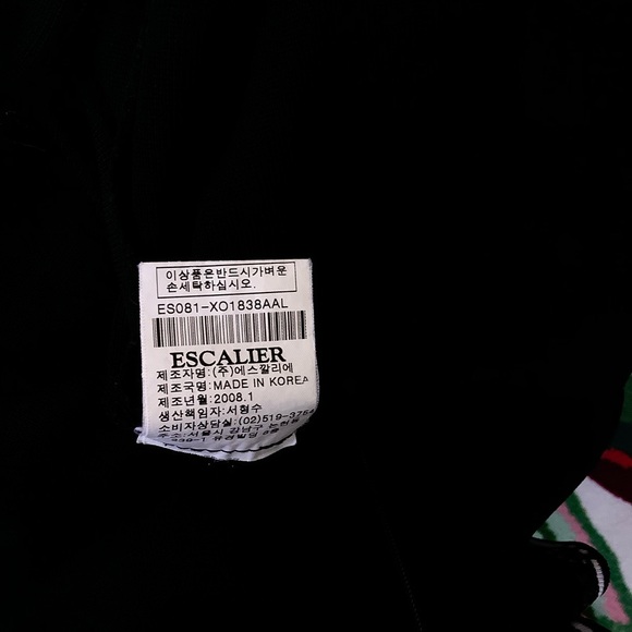 Escalier Sheer Black Sweater Dress with Beaded Accents - Picture 7 of 9